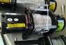 Лебедка электрическая 12V Electric Winch 6000lbs / 2722 кг (3 контакта) серая 3003