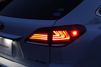 Диодные стоп-сигналы в стиле RX 2016г дымчатые для Lexus rx270\rx350\rx400h 2013г.-
