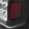 Диодные стоп-сигналы черные для Nissan Armada 04-10