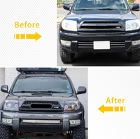 Решетка радиатора TRD с подсветкой на Toyota Surf 215 (02-05) Решетка радиатора TRD с подсветкой на Toyota Surf 215 (02-05)