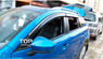 Ветровики на двери оригинал с хромом для Mazda CX-5 (2012-)